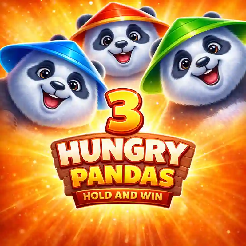 3 Hungry Pandas Slot Game