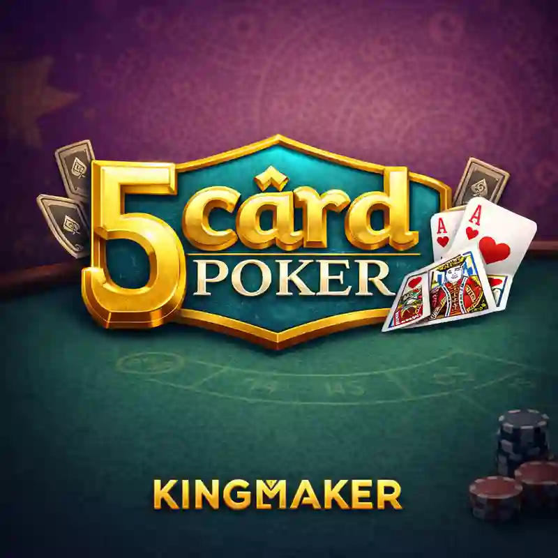 5 Card Poker Casino Game on Lio Bet